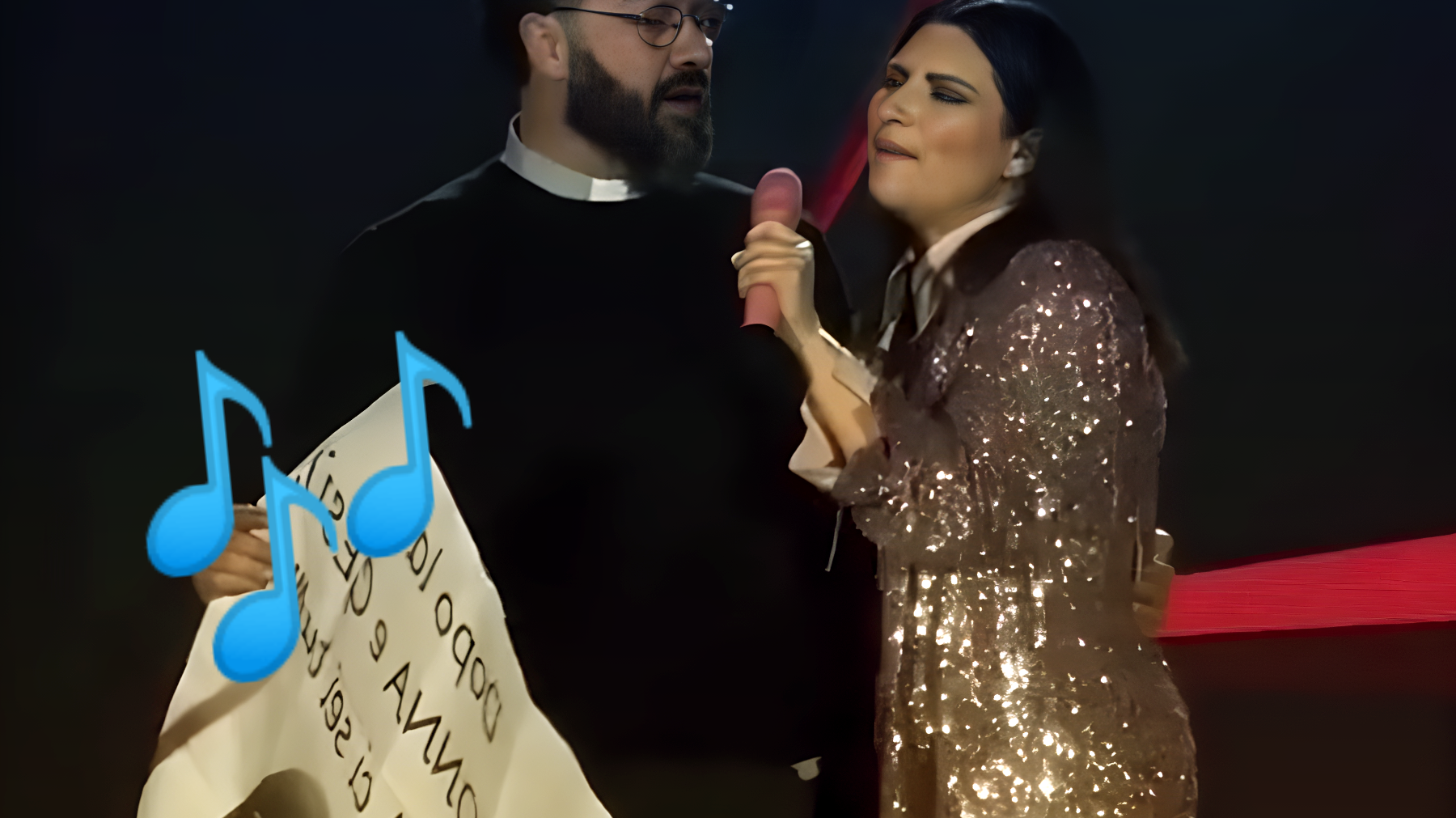 Laura Pausini svela un segreto intimo: "Canta un canto della Chiesa con Don Piero a Bari"