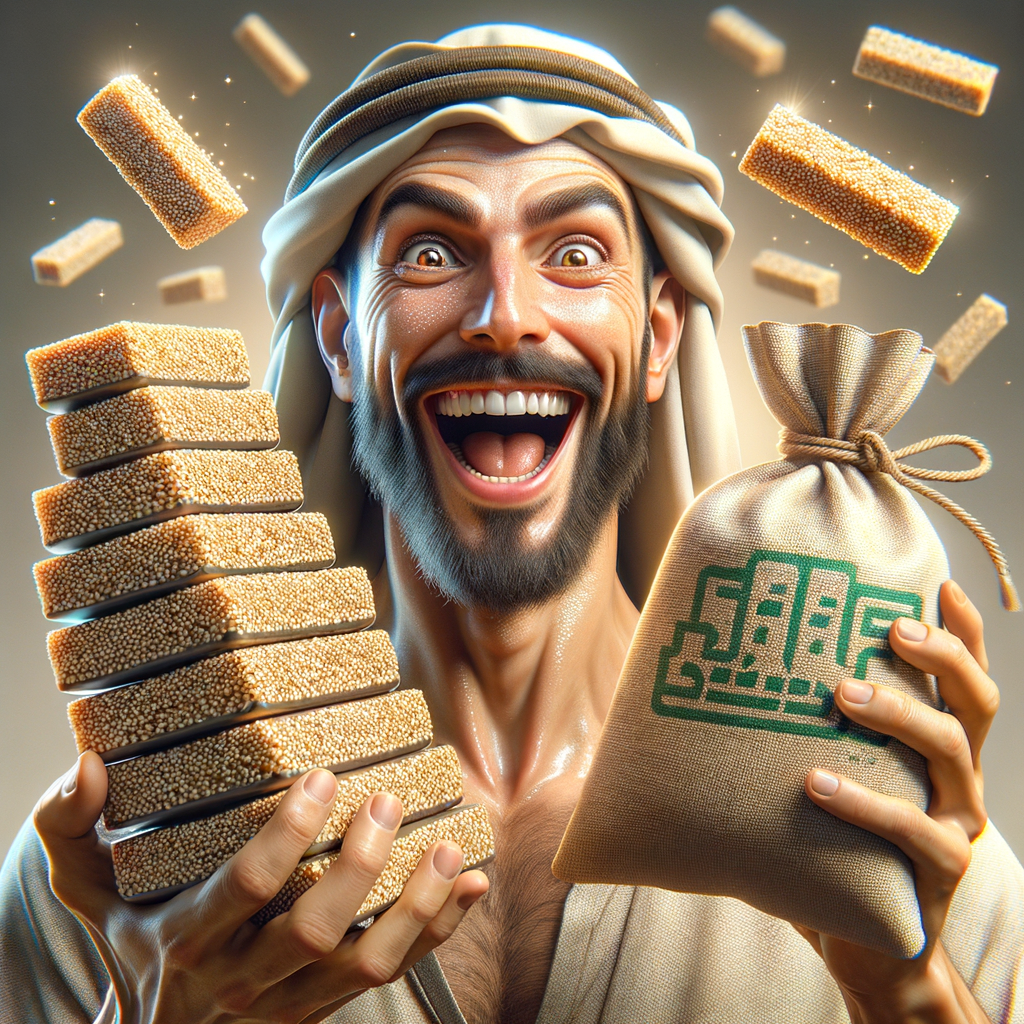 Scopri la ricetta segreta delle barrette ai semi di sesamo che ti conquisteranno! Solo 2 ingredienti, pronte in 1 attimo e solo 130 kcal!