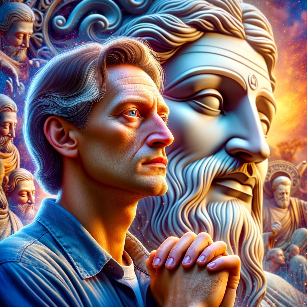 Ex tronista di Uomini e Donne irreconoscibile: grande svolta religiosa sconvolge i fan, eccolo accanto alla statua.